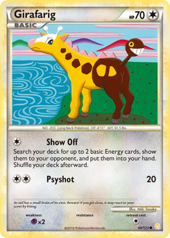 Girafarig card art