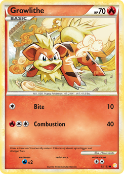 Growlithe — HeartGold SoulSilver