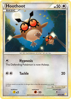 Hoothoot — HeartGold SoulSilver