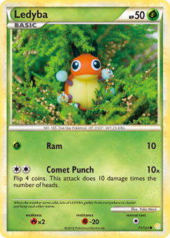 Ledyba — HeartGold SoulSilver