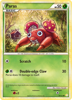 Paras — HeartGold SoulSilver