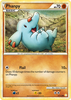 Phanpy — HeartGold SoulSilver