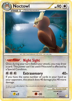 Noctowl — HeartGold SoulSilver