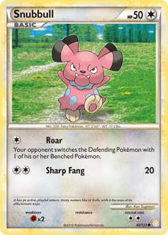 Snubbull — HeartGold SoulSilver