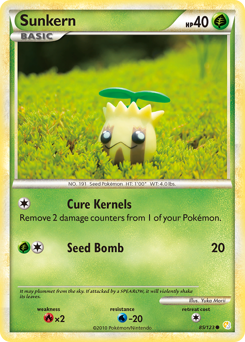 Sunkern — HeartGold SoulSilver