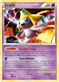 Jirachi card art
