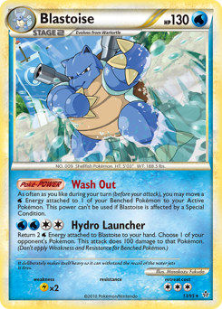Blastoise card art
