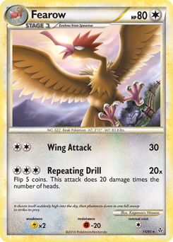 Fearow card art