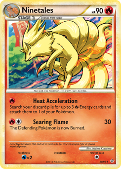 Ninetales card art