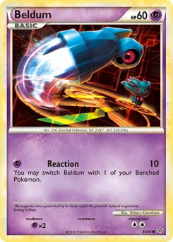 Beldum card art