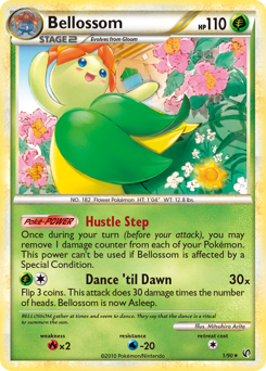 Bellossom card art