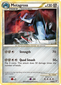 Metagross card art