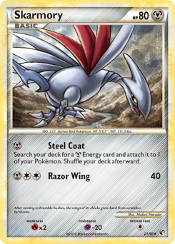Skarmory card art
