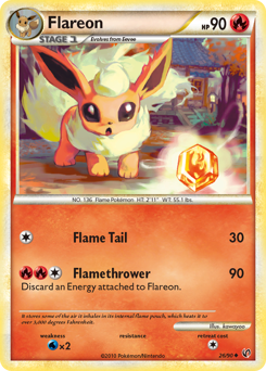 Flareon card art