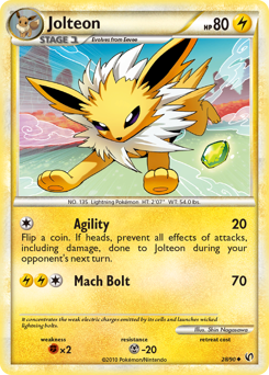 Jolteon card art