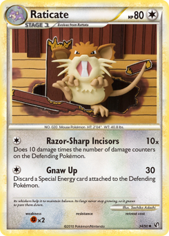 Raticate — Undaunted