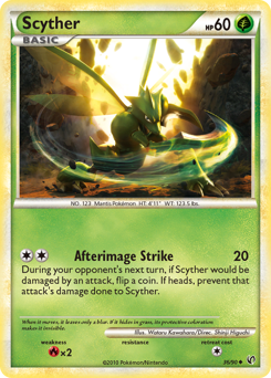 Scyther (36) card art