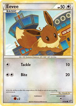 Eevee (47) card art