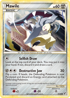 Mawile card art