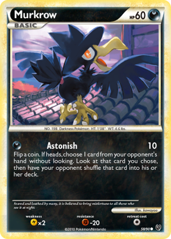 Murkrow (58) card art