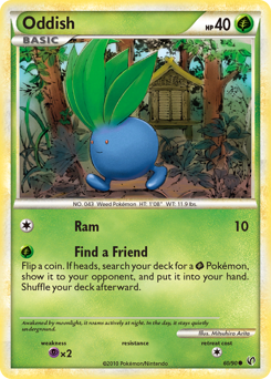 Oddish card art