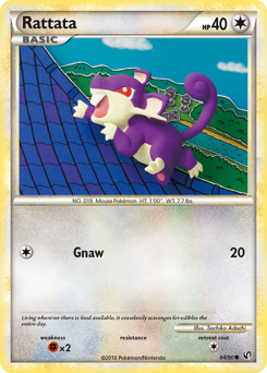 Rattata card art