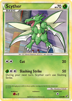 Scyther (65) card art