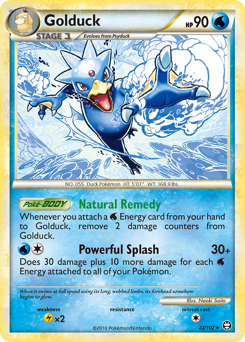 Golduck card art