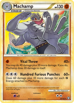 Machamp card art