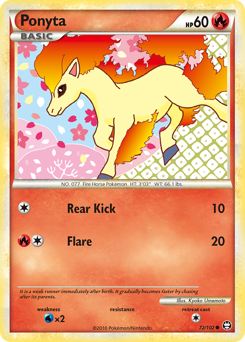 Ponyta card art