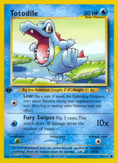 Totodile (81) — Neo Genesis