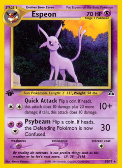 Espeon (20) — Neo Discovery