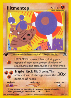 Hitmontop (22) — Neo Discovery