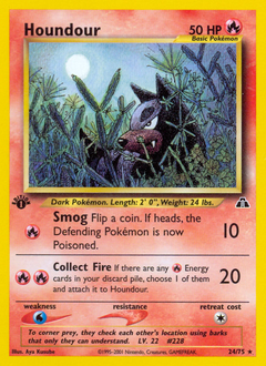 Houndour (24) — Neo Discovery