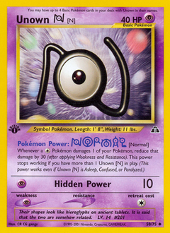 Unown [N] — Neo Discovery