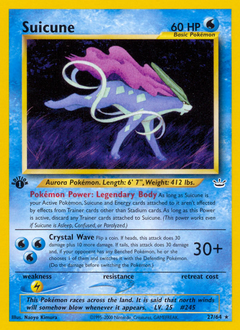 Suicune (27) card art