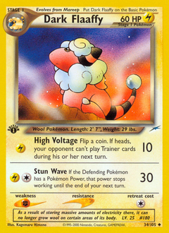 Dark Flaaffy — Neo Destiny