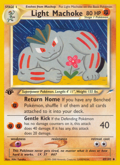 Light Machoke — Neo Destiny