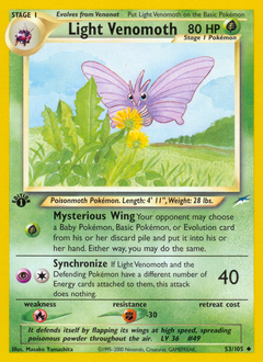 Light Venomoth — Neo Destiny