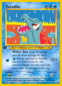Totodile — Neo Destiny