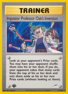 Impostor Professor Oak's Invention — Neo Destiny