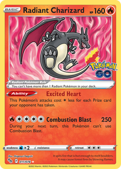 Radiant Charizard — Pokemon GO