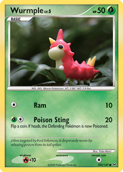 Wurmple — Platinum