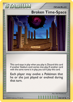 Broken Time-Space card art