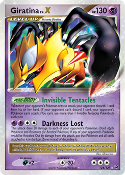 Giratina LV.X card art