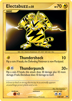 Electabuzz — Platinum