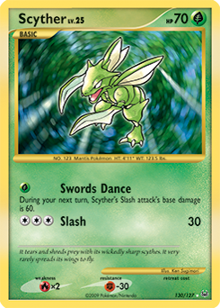 Scyther — Platinum