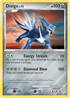 Dialga (23) card art