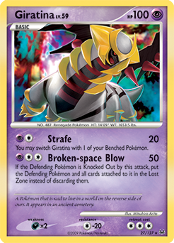 Giratina (27) card art