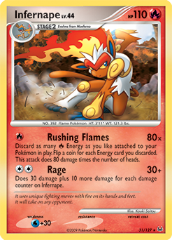 Infernape — Platinum